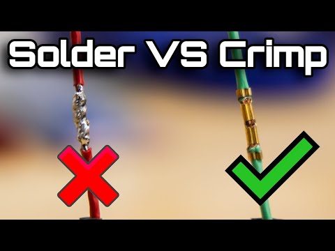 Видео: Почему НИКОГДА не следует паять провода в автомобиле.