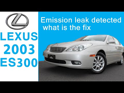 Видео: Lexus Es300 2003 г. Код P0442. Обнаружена утечка паров топлива. Как исправить?