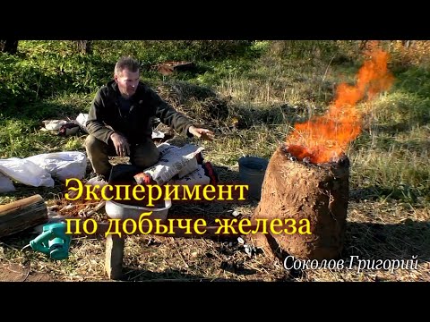 Видео: Эксперимент по добыче железа из болотной руды