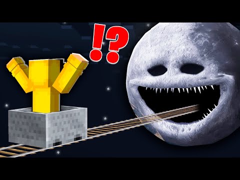 Видео: ЭТА ДОРОГА ВЕДЁТ ПРЯМО В ЛУНА ОЖИЛА В МАЙНКРАФТ! | Дими minecraft