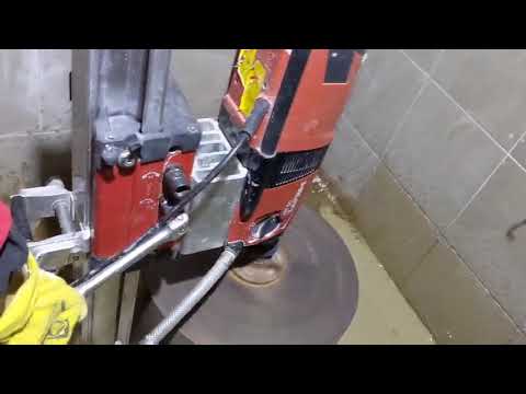 Видео: hilti DD 200 vs 450диаметр