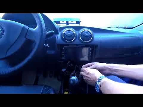 Видео: Пересвет кнопок на Nissan Almera G15