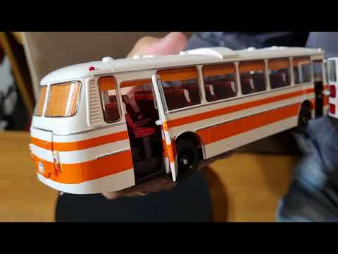 Видео: ЛАЗ-699. Уникальная ручная работа!!! Открываются двери, моторный отсек и багажный люк!