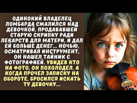 Видео: ХОЗЯИН ЛОМБАРДА купил скрипку у ДЕВОЧКИ, но когда нашел тайник, выбежал на улицу...