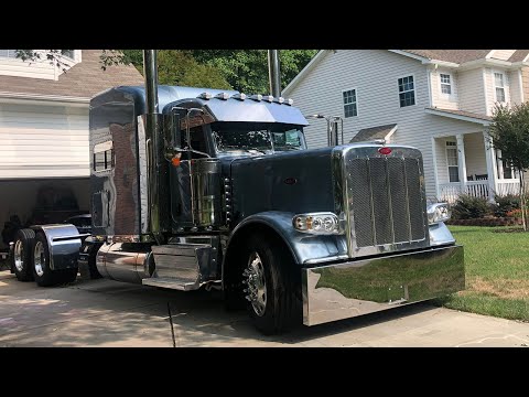 Видео: Купил новый грузовик Peterbilt 389 за 190 тысяч$ Полный обзор