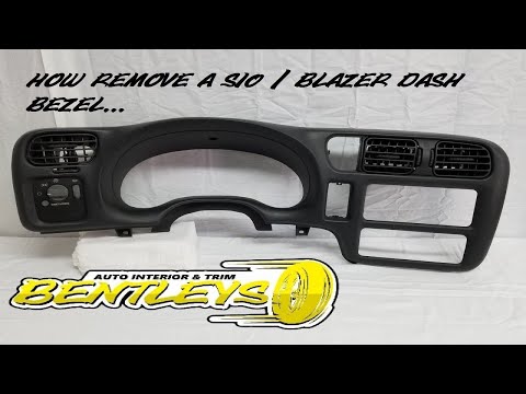 Видео: 1998 1999 00 01 02 03 2004 CHEVY S10 BLAZER SONOMA BRAVADA СНЯТИЕ РАМКИ ПРИБОРНОЙ ПАНЕЛИ, ПОКАЗЫВ...