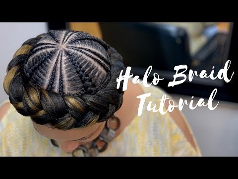 Видео: Лучший урок по плетению косы Halo!