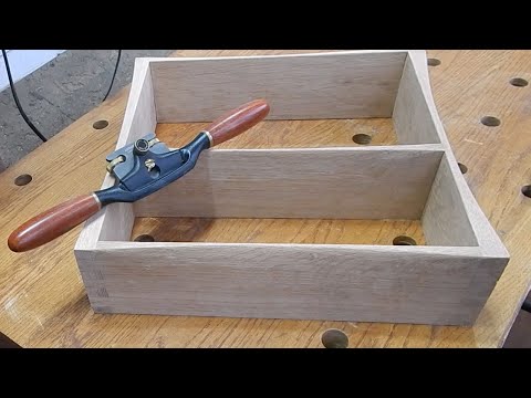 Видео: НЕОБЫЧНЫЙ ДУБОВЫЙ ЯЩИК НА ЛАСТОЧКИН ХВОСТ