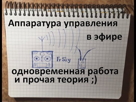 Видео: Аппаратура радиоуправления в эфире диапазона 2.4ГГц