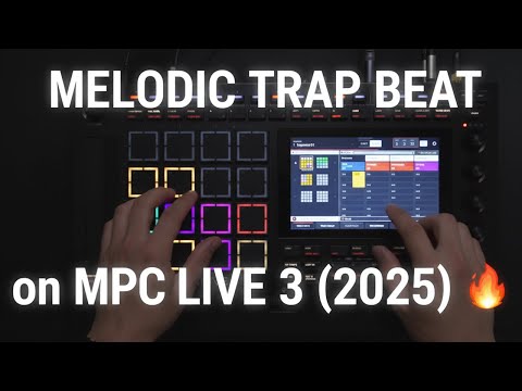 Видео: Как я создаю мелодичные трэп-биты с нуля на MPC Live 3 2025