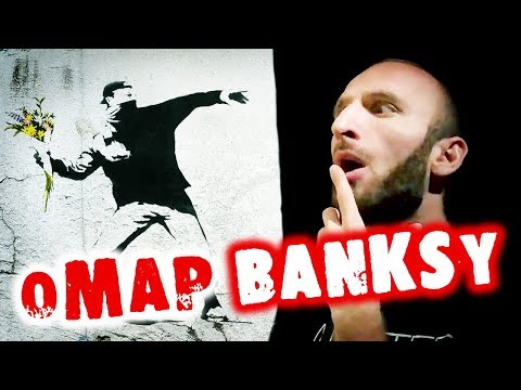 Видео: Омар на выставке Banksy в Москве // Омар в большом городе