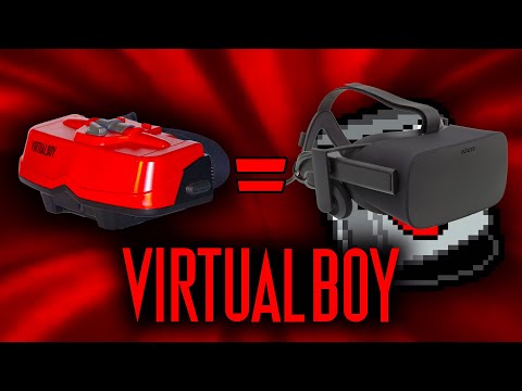 Видео: Я попробовал Virtual Boy и это не плохо! | Хайлайты Стрима Virtual Boy
