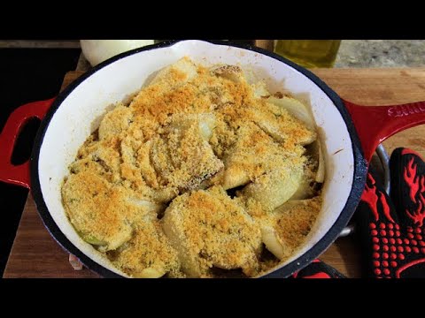 Видео: КАК ПРИГОТОВИТЬ ЗАПЕЧЕННЫЙ ФЕНФЕЛЬ Фенхель в запеканке Рецепт из фенхеля