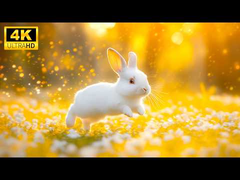 Видео: «Tranquil Souls» 4K | Красота детёнышей животных и нежные звуки природы