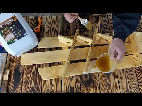 Видео: Олія для деревини зкарнаубським воском та каніфоллю