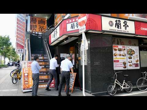 Видео: Любимая японцами китайская кухня: мастерство шеф-повара поражает офисных работников!