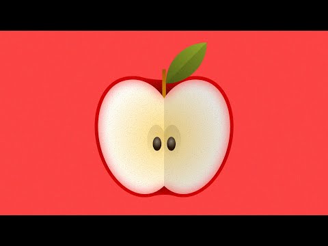Видео: Яблоко в Figma