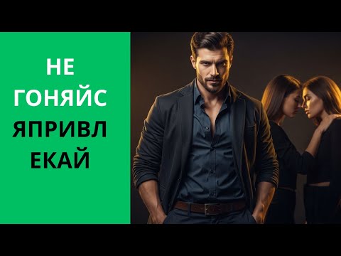 Видео: Перестаньте гоняться за женщинами. Привлекайте их вместо этого