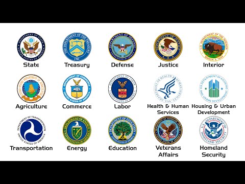 Видео: Разъяснения по каждому департаменту Кабинета министров США