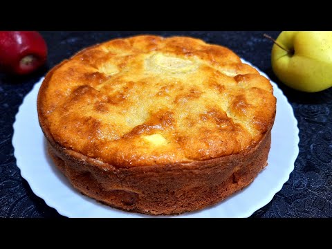 Видео: Яблочный пирог, который тает во рту! Все ищут этот вкусный рецепт