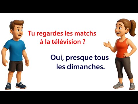 Видео: Изучайте французский язык с помощью ежедневных диалогов | Практика разговорного французского языка