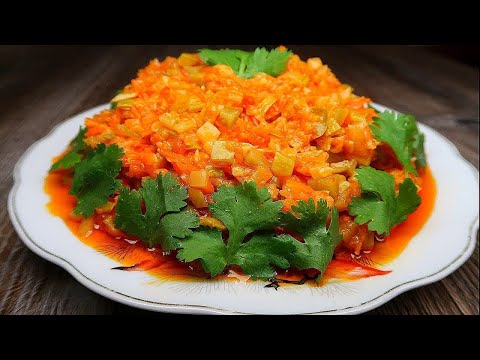 Видео: Кабачковая икра, которую вы не найдете в магазине. Кабачковая икра из детства.