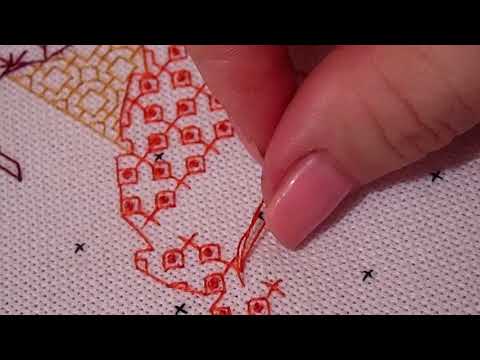 Видео: №10. Французские узелки. Уроки вышивания. Мой опыт