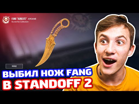 Видео: ВЫБИЛ НОЖ FANG И СЫГРАЛ С НИМ В STANDOFF 2!