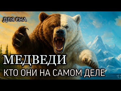 Видео: История для сна😴 Медведи: мифы, правда и тайны от панды до кадьяка