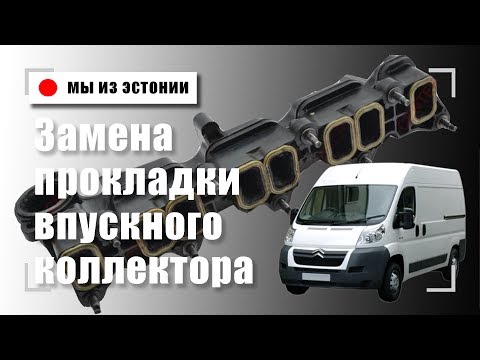 Видео: Прокладка впускного коллектора клапан EGR Citroen Jumper Peugeot Boxer 3