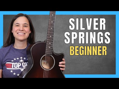 Видео: Урок игры на гитаре для НАЧИНАЮЩИХ в Силвер-Спрингс!