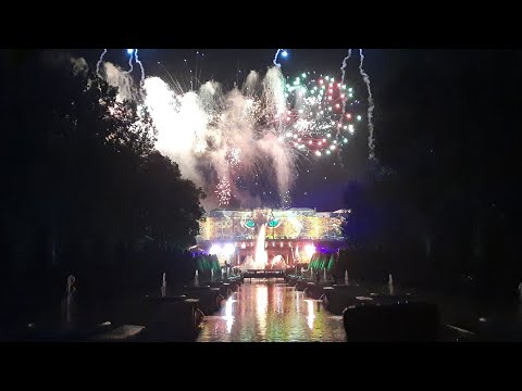 Видео: Петергоф, Нижний парк, закрытие сезона фонтанов 2024