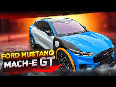 Видео: Ford Mustang  Mach-E После бокового удара🛠️🪫