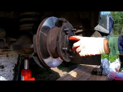 Видео: Хроника переборки левой ступицы и поворотного кулака