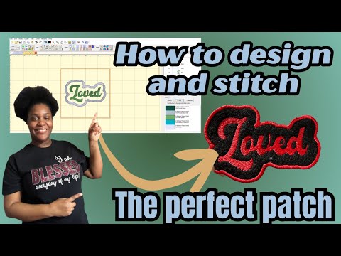 Видео: Как создавать заплатки в программе Embrilliance Stitch Artist 3 || для начинающих