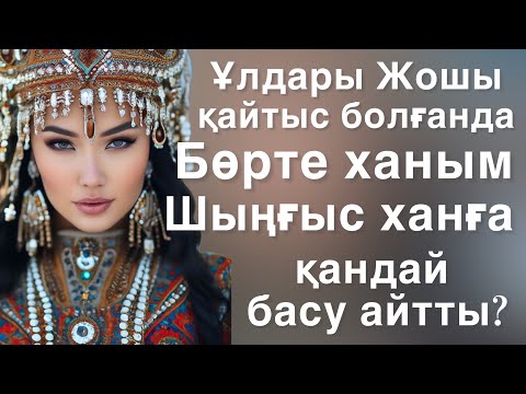 Видео: Шыңғыс ханның бәйбішесі Бөрте ханымның даналығы. Аудиокітап
