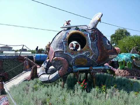 Видео: Козельск. Парки Вихляндия и Три богатыря #Козельск #Калуга #парк #видео #влог