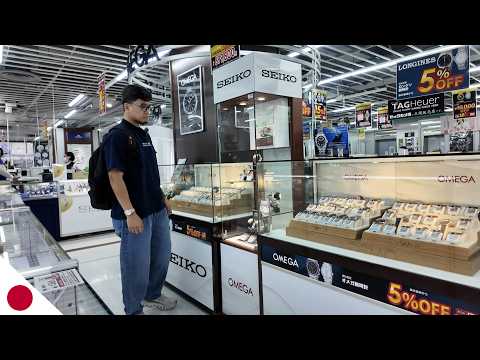 Видео: Найдите САМЫЕ ДЕШЁВЫЕ часы Seiko в Японии! Seiko, Casio Omega и другие