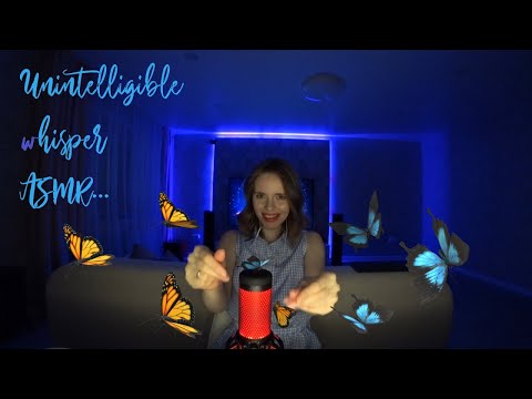 Видео: ASMR 😴 Неразборчивый шепот быстрый, интенсивный. 😴 Inaudible whisper, fast, intense. Hand sound.