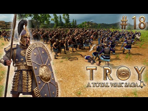 Видео: Запоздавший союзник. TW Saga: Troy. Гектор (Легенда) # 18