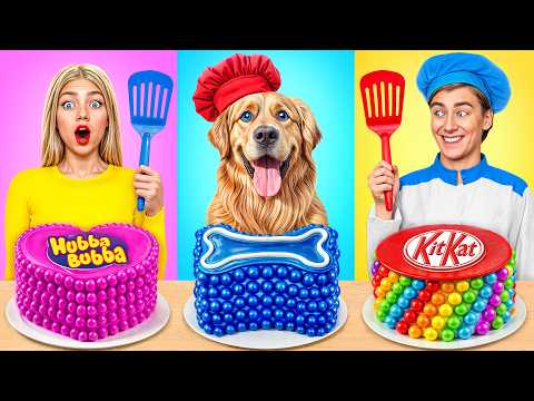 Видео: Кулинарный Челлендж: Я против Бабушки с Собакой от Multi DO Smile