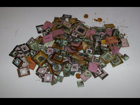 Видео: Золото из керамики.