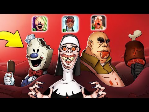Видео: ПРОДАВЕЦ МОРОЖЕНОГО крадёт ДЕТЕЙ! - Ice Scream от разрабов МОНАХИНИ и МИСТЕР МИТ