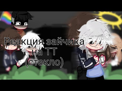 Видео: ||Реакция зайчика на ТТ||Стекло||Новое АУ||
