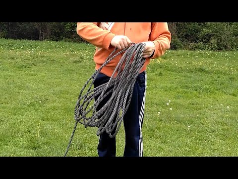 Видео: Как сплести канат из шпагата