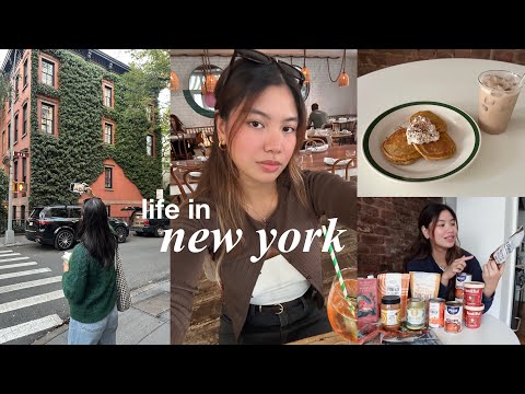 Видео: Жизнь в Нью-Йорке | Что я ем, полезные рецепты, возвращение к привычному ритму и смена прически