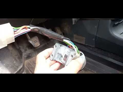 Видео: Как снять старый замок зажигания и вставить новую ВАЗ 2110