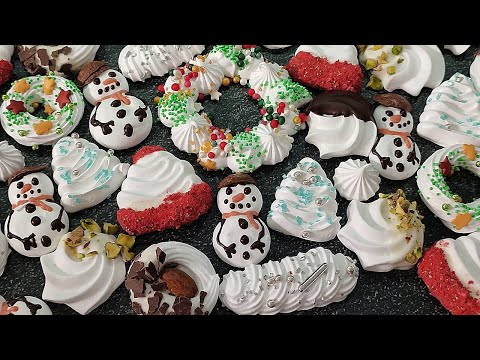 Видео: НОВОГОДНЕЕ БЕЗЕ ! Всегда получается! Без красителей! Просто, бюджетно и быстро!