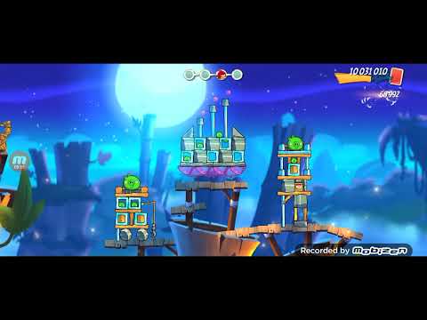 Видео: Вы ждали когда я перейду на новую локацию в игре про злых птичек Angry Birds 2