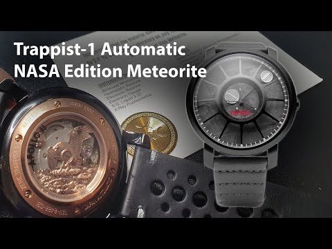 Видео: Обзор Xeric Trappist-1 Automatic NASA Edition Meteorite. Часы за 800$.